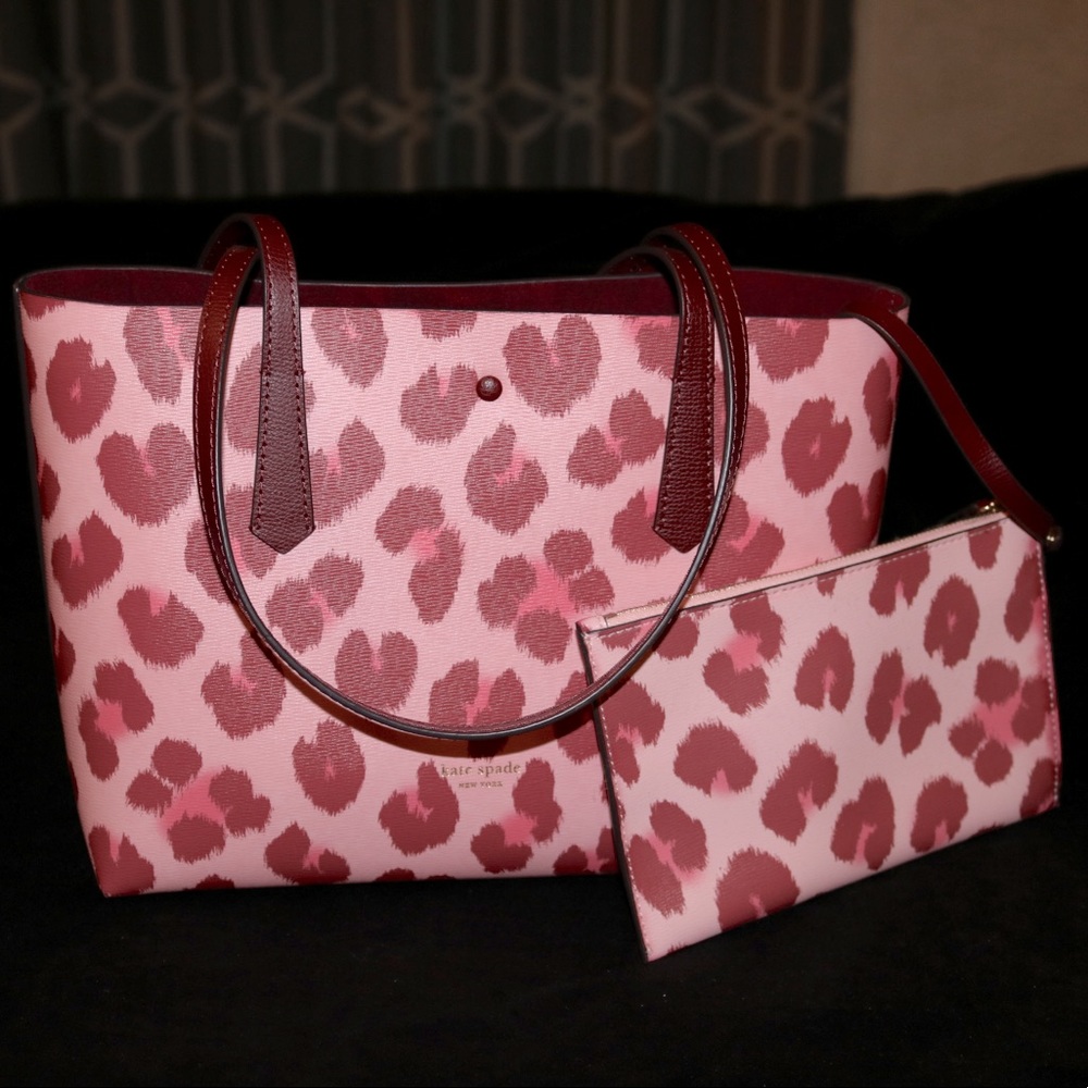 NWOT Kate Spade Small Shoulder Tote - Print